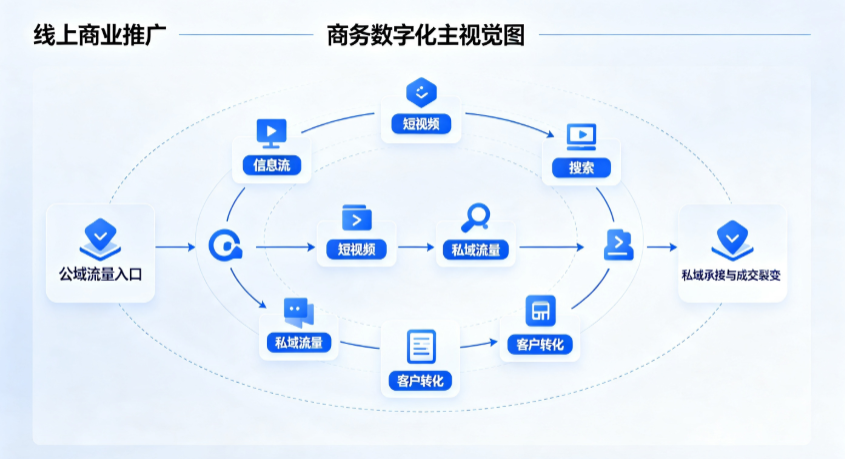 武进市线上商业推广怎么做？全域流量闭环搭建与低成本转化实战指南